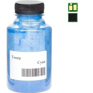 Тонер HP CLJ Pro M454dn/479dw, HP 415A chip 60г Cyan АНК (50000265)