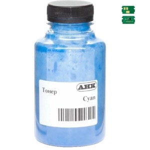 Тонер Kyocera Ecosys PA2600/MA6100, TK-5450 90г 3.2K Cyan chip АНК (50000617)