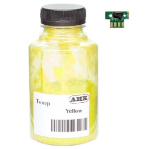 Тонер XEROX С310/315 150г Yellow chip АНК (50000527)