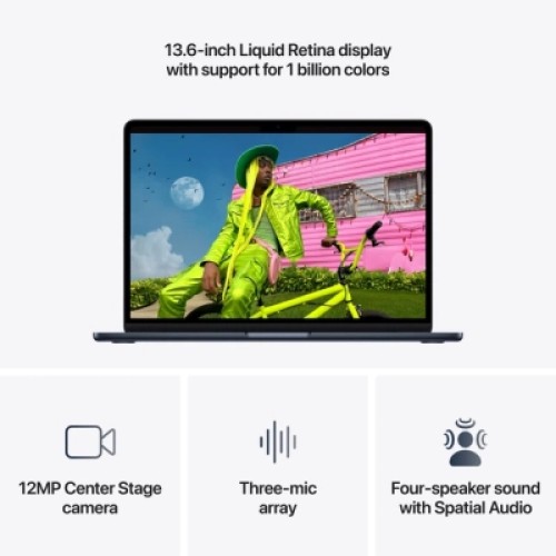 Ноутбук Apple MacBook Air 13 M5 A3449 Midnight (MDHG4UA/A)