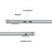 Ноутбук Apple MacBook Air 15 M5 A3448 Silver (MDVC4UA/A) Ноутбук Apple MacBook Air 15 M5 A3448 Silver (MDVC4UA/A)