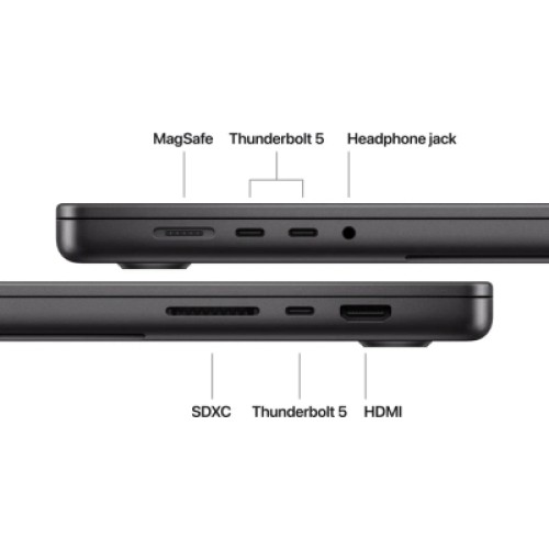Ноутбук Apple MacBook Pro 16 A3429 M5 Max Space Black (MGEE4UA/A)