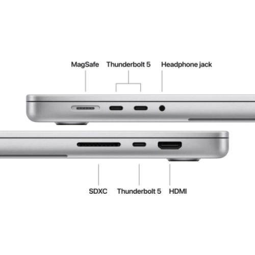 Ноутбук Apple MacBook Pro 16 A3429 M5 Max Silver (MGE94UA/A) Ноутбук Apple MacBook Pro 16 A3429 M5 Max Silver (MGE94UA/A)