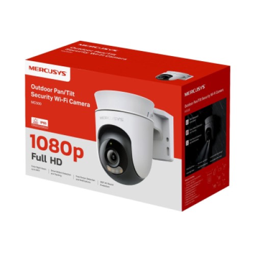Камера видеонаблюдения Mercusys IP-Камера MERCUSYS MC500 FHD N300 microSD motion detection, зовнішня (MC-500)
