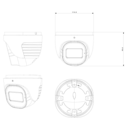 Камера видеонаблюдения Provision-ISR DI-350A-MVF (2.8-12) Камера видеонаблюдения Provision-ISR DI-350A-MVF (2.8-12)