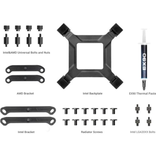 Система жидкостного охлаждения PcCooler DA360 Pro ARGB BK Система жидкостного охлаждения PcCooler DA360 Pro ARGB BK