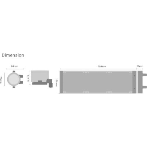 Система жидкостного охлаждения PcCooler DA360 Pro ARGB BK Система жидкостного охлаждения PcCooler DA360 Pro ARGB BK