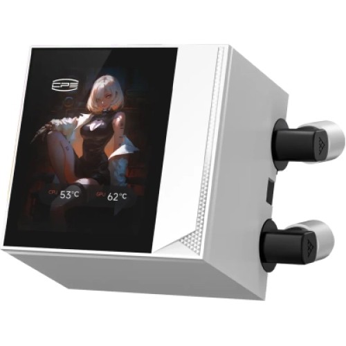 Система жидкостного охлаждения PcCooler DC360 Pro ARGB Display WH Система жидкостного охлаждения PcCooler DC360 Pro ARGB Display WH