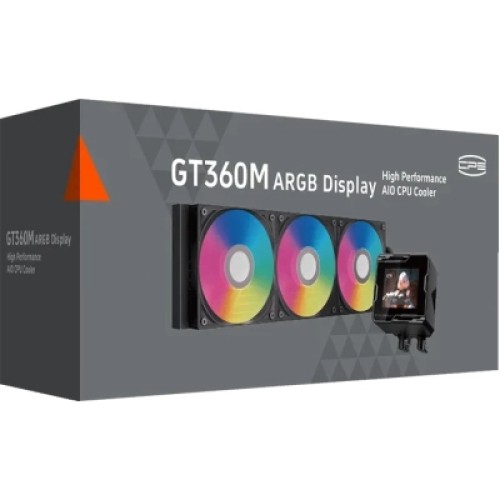 Система жидкостного охлаждения PcCooler GT360M ARGB Display BK Система жидкостного охлаждения PcCooler GT360M ARGB Display BK