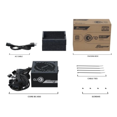 Блок питания Seasonic 650W (CORE BC-650 ATX31) Блок питания Seasonic 650W (CORE BC-650 ATX31)