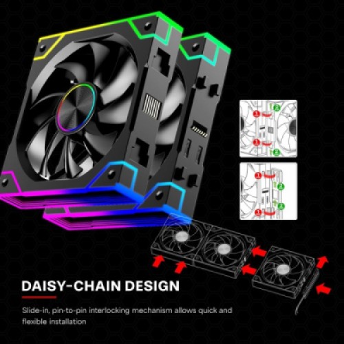 Кулер для корпуса Xilence XF072