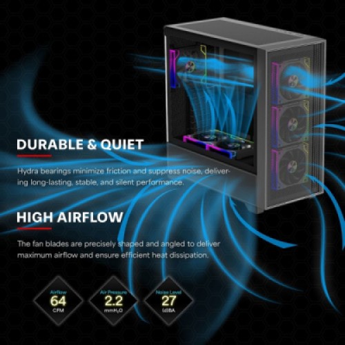 Кулер для корпуса Xilence XF072