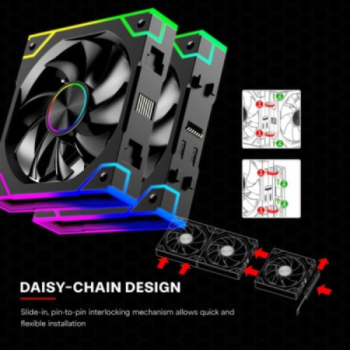 Кулер для корпуса Xilence XF073