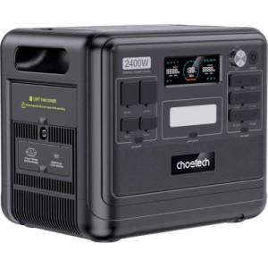 Зарядная станция Choetech BS008-BQB 2400W 2048Wh (BS008-BQB)