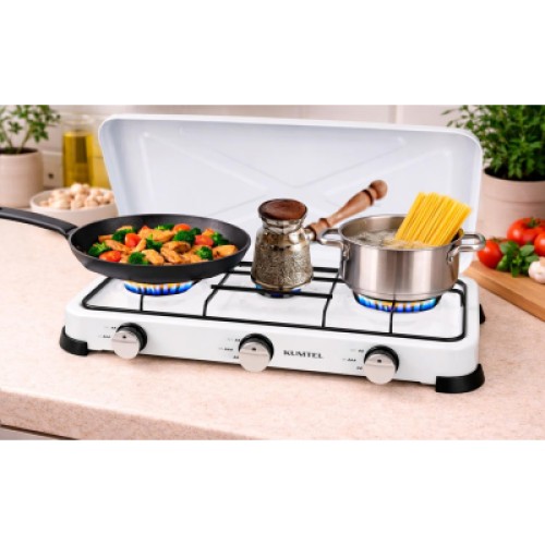 Настольная плита KUMTEL HGCL-1030W
