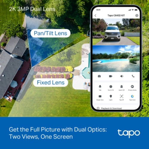 Камера видеонаблюдения TP-Link TAPO-C645D-KIT