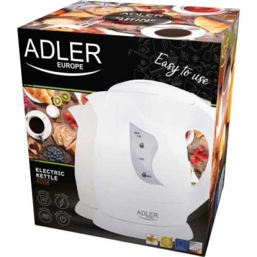 Электрочайник Adler AD 08 beige Электрочайник Adler AD 08 beige