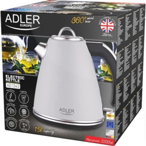 Электрочайник Adler AD 1343 grey Электрочайник Adler AD 1343 grey