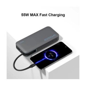 Батарея універсальна CUKTECH 20000mAh PB200N 55W Grey (CUKP200NGLDG)