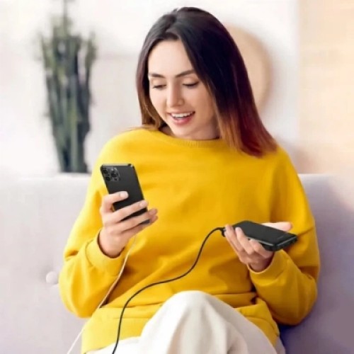 Батарея универсальная AWEI 10000mAh P20K, 12W, Black (6954284009744)