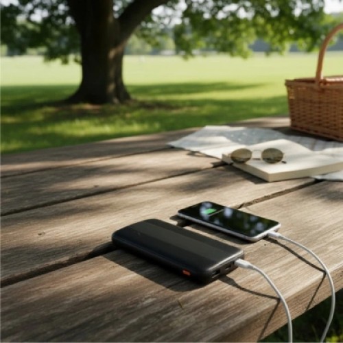 Батарея универсальная AWEI 10000mAh P20K, 12W, Black (6954284009744)