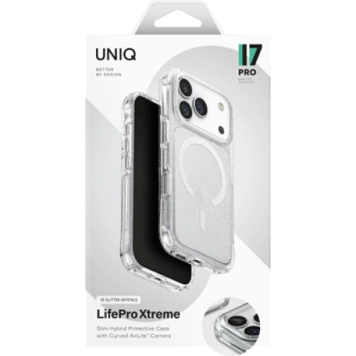 Чехол для мобильного телефона Uniq LifePro Xtreme Apple iPhone 17 Pro Transparent (8886463694008)