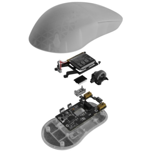 Мышка Endgame Gear XM2w 4k v2 Wireless Transparent White (PGW-EG-MOU-082)