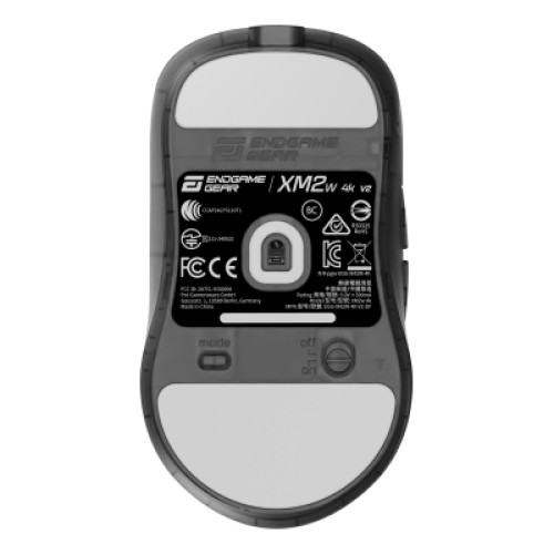 Мышка Endgame Gear XM2w 4k v2 Wireless Transparent Black (PGW-EG-MOU-081)