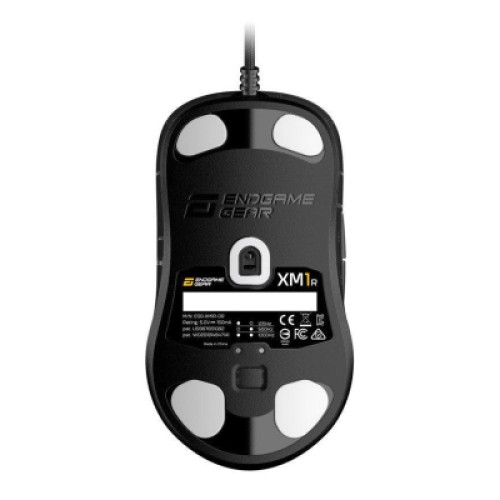 Мышка Endgame Gear XM1r Transparent USB Black (PGW-EG-MOU-010)