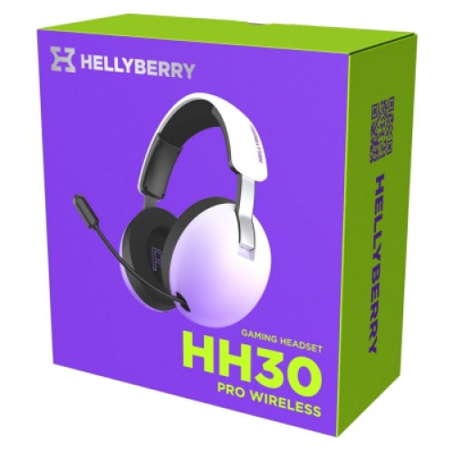Наушники Hator Hellyberry HH30 PRO Wireless White-Violet (HH30_PRO_wireless_WV) Наушники Hator Hellyberry HH30 PRO Wireless White-Violet (HH30_PRO_wireless_WV)