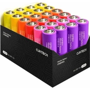 Батарейка CUKTECH AA rainbow alkaline battery * 24 (CUKAAB08CNCM)