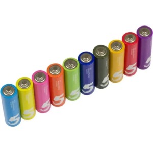 Батарейка CUKTECH AA rainbow alkaline battery plastic case * 10 (CUKAAB06CNCM)