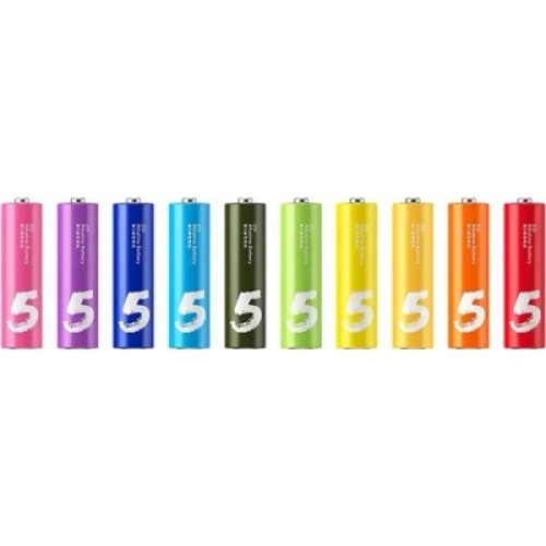 Батарейка CUKTECH AA rainbow alkaline battery plastic case * 10 (CUKAAB06CNCM)