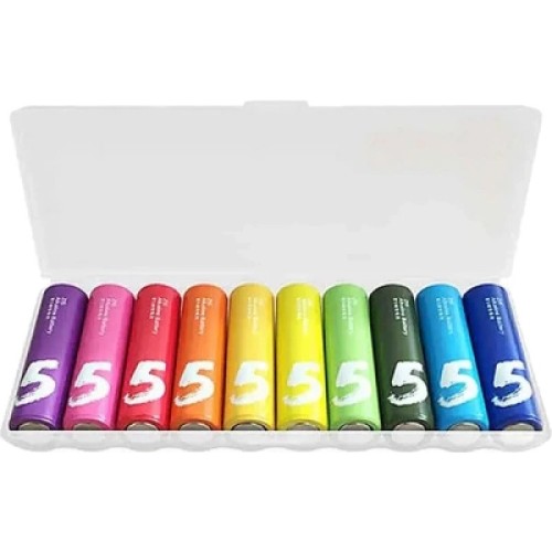 Батарейка CUKTECH AA rainbow alkaline battery plastic case * 10 (CUKAAB06CNCM)