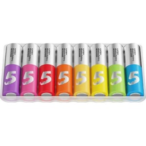 Батарейка CUKTECH AA high-performance rainbow alkaline battery * 8 (CUKB05CTCNCM)