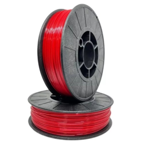 Пластик для 3D-принтера 3Dfilament PetG 1.75 мм, 0,75 кг Red (2100000015658)