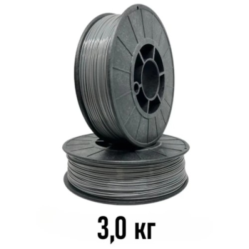Пластик для 3D-принтера 3Dfilament PetG 1.75 мм 3,0 кг Gray (2100000009213) Пластик для 3D-принтера 3Dfilament PetG 1.75 мм 3,0 кг Gray (2100000009213)