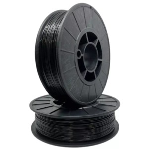 Пластик для 3D-принтера 3Dfilament PetG 1.75 мм 0,75 кг Black (2100000001378)