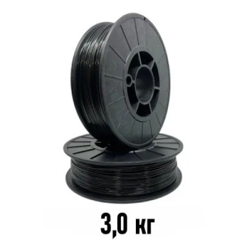 Пластик для 3D-принтера 3Dfilament PetG 1.75 мм 3,0 кг Black (2100000001637) Пластик для 3D-принтера 3Dfilament PetG 1.75 мм 3,0 кг Black (2100000001637)