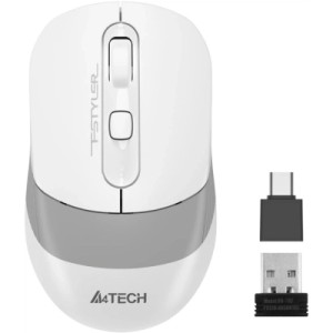 Мышка A4Tech FG10CS Air2 Wireless Grayish White (4711421997973)