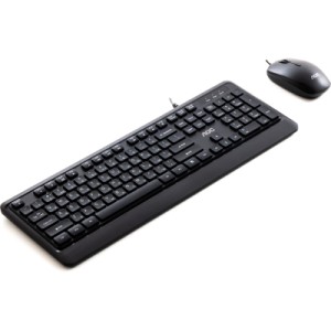 Комплект AOC KM220B USB UA Black (KM220B/97)