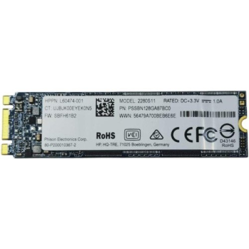 Накопитель SSD M.2 2280 128GB S11 HP (PSSBN128GA87BCO)