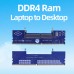Конвертор Dynamode DDR4 Laptop SO-DIMM to Desktop DIMM RAM Memory (DM-DDR4-DIMM-Converter)