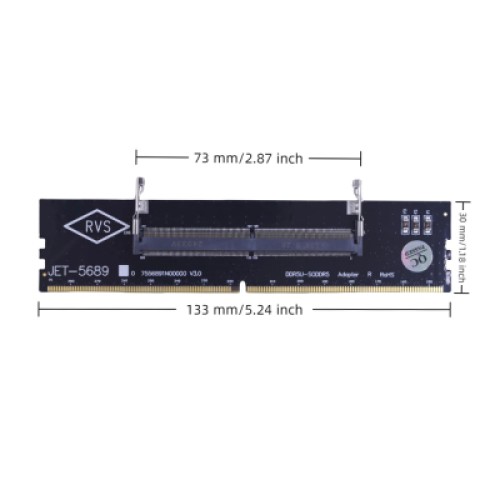 Конвертор Dynamode DDR5 Laptop SO-DIMM to Desktop DIMM RAM Memory (DM-DDR5-DIMM-Converter)