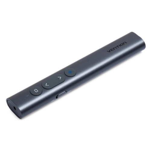 Презентер Vention PowerPoint Clicker with Red Laser Pointer Gray (KQIH0)