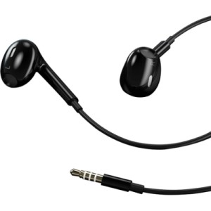 Навушники XO EP43 In-ear Earphone 1.2 м Black (6920680879168)
