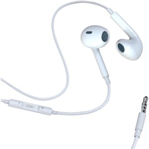 Навушники XO EP43 In-ear Earphone 1.2 м White (6920680879175)