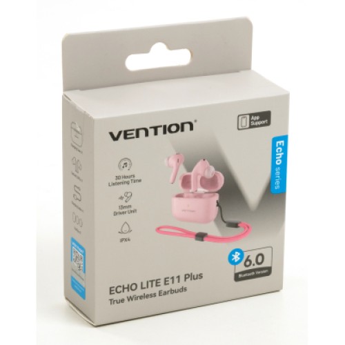 Наушники Vention Echo Lite E11 Plus Pink (NBVP0-Plus) Наушники Vention Echo Lite E11 Plus Pink (NBVP0-Plus)