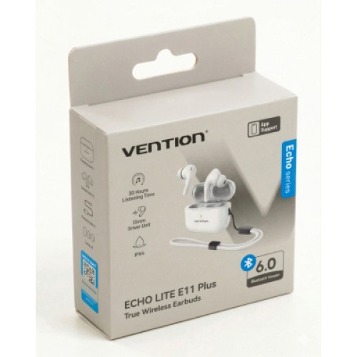 Наушники Vention Echo Lite E11 Plus White (NBVW0-Plus) Наушники Vention Echo Lite E11 Plus White (NBVW0-Plus)