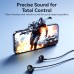 Наушники Vention Echo Lite 3.5mm In-Ear Wired Black (GBABAV)